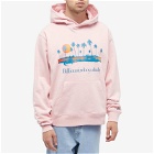 Billionaire Boys Club Men's Everglade Popover Hoody in Pink