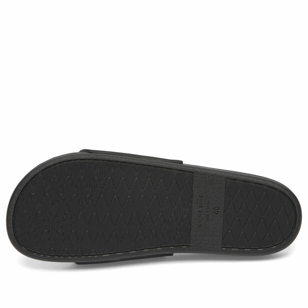 Anine Bing Women's Isla Slides in Washed Blue