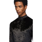 Maison Margiela Black Velvet Turtleneck