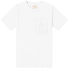 Folk Men's Pocket Assembly T-Shirt in White