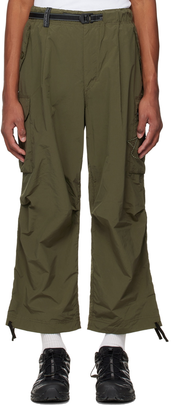 and Wander Oversized Cargo Pants - Brown - Due West