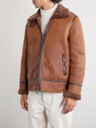 Brunello Cucinelli - Shearling Jacket - Brown