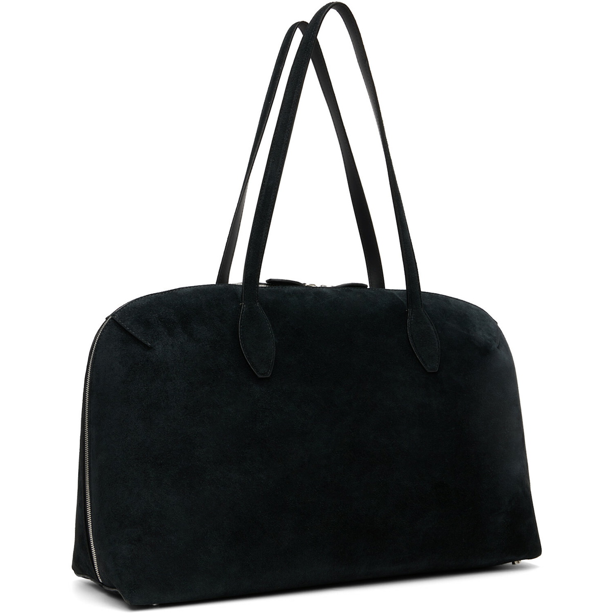 TOTEME Black Suede Day Tote