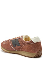 New Balance 471 Panelled Knit Sneakers Brown