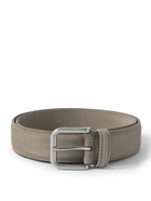 Anderson's - 2.5cm Nubuck Belt - Brown