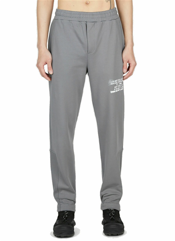 Photo: Helmut Lang - Spray Track Pants in Grey
