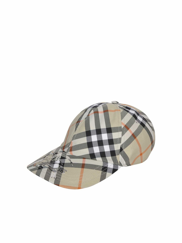 Photo: Burberry check Baseball Cap