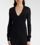 Victoria Beckham Cotton-blend cardigan