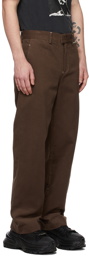 Stolen Girlfriends Club Brown Formal Apology Trousers