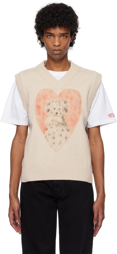 Photo: Carne Bollente Beige Dalmatian Debauche Vest