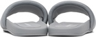 Alexander Wang Gray AW Pool Slides