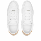 Represent Men's Apex Sneakers in White/Gum