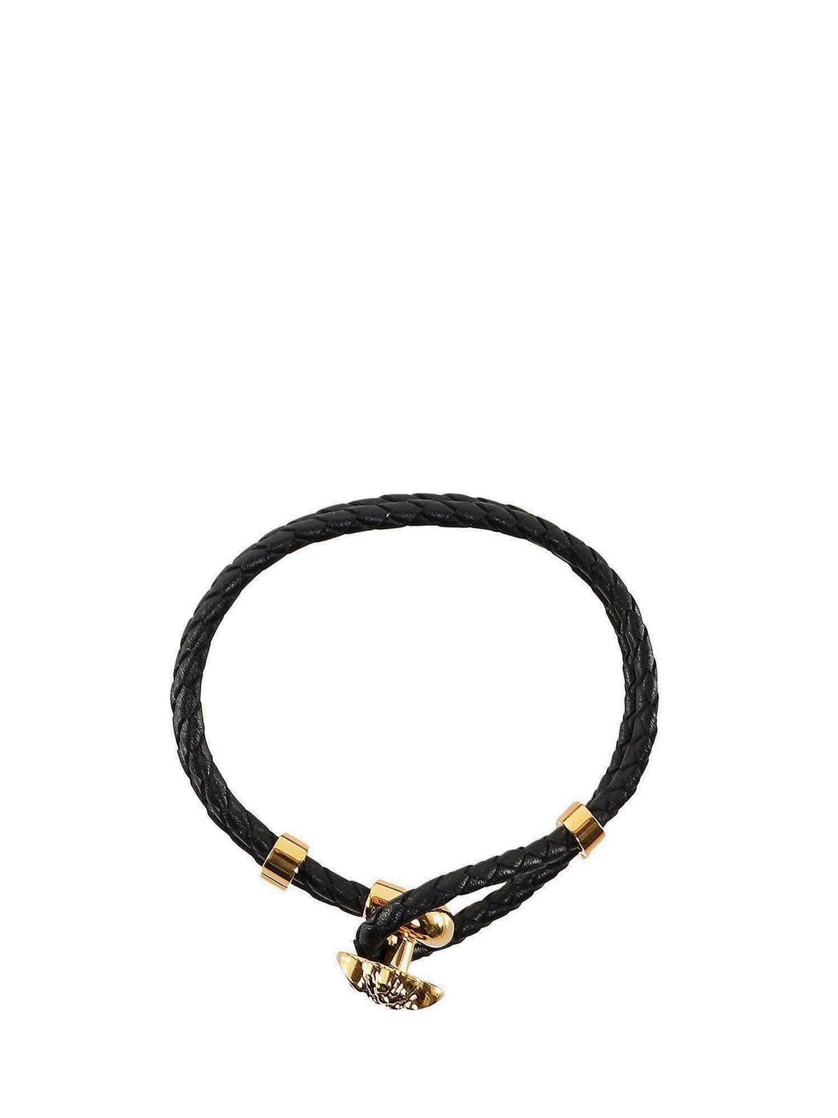 Versace Bracelet Black Mens Versace