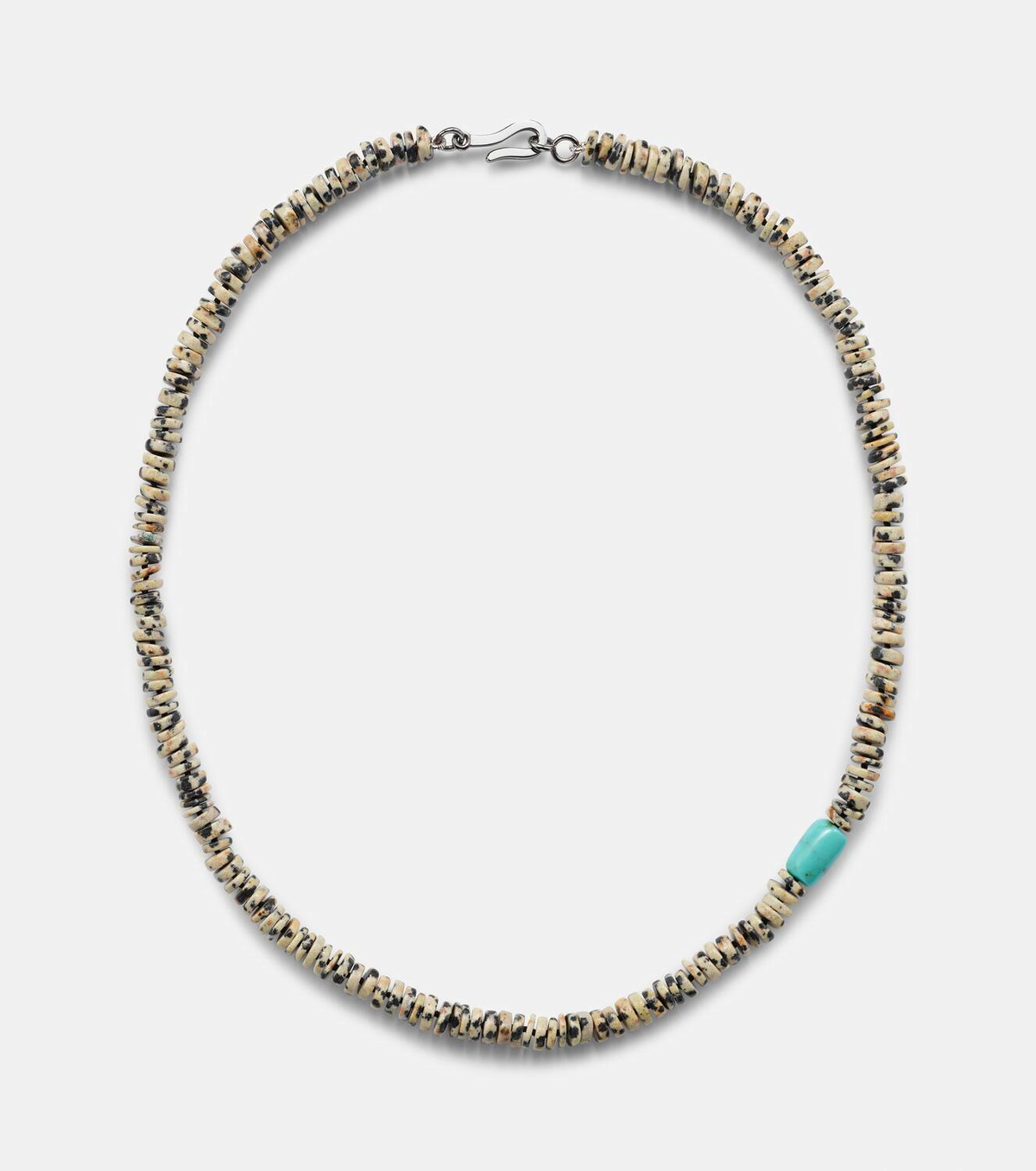 Ileana Makri Beaded necklace with quartz