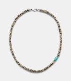 Ileana Makri Beaded necklace with quartz