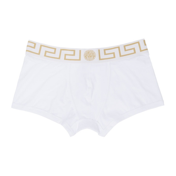 Photo: Versace Underwear White Medusa Boxers