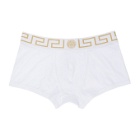 Versace Underwear White Medusa Boxers