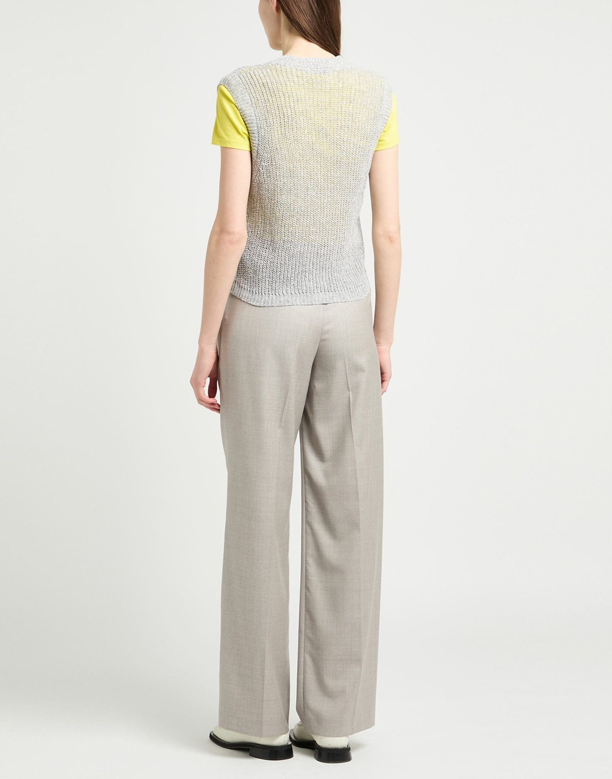 Peserico Womens Cardigan in Grey