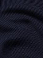 Brunello Cucinelli - Ribbed Cotton Sweater - Blue