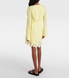 Acne Studios Cutout lace-trimmed minidress