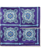 TURNBULL & ASSER - Printed Silk-Twill Pocket Square