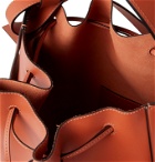 Loewe - Leather Backpack - Brown