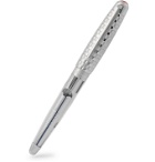 Caran d'Ache - 1010 Timekeeper Silver-Tone and Lacquered Fountain Pen - Silver