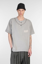 Ziggy Chen T-shirt In Grey Cotton
