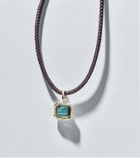 Octavia Elizabeth 18kt gold necklace with tourmaline