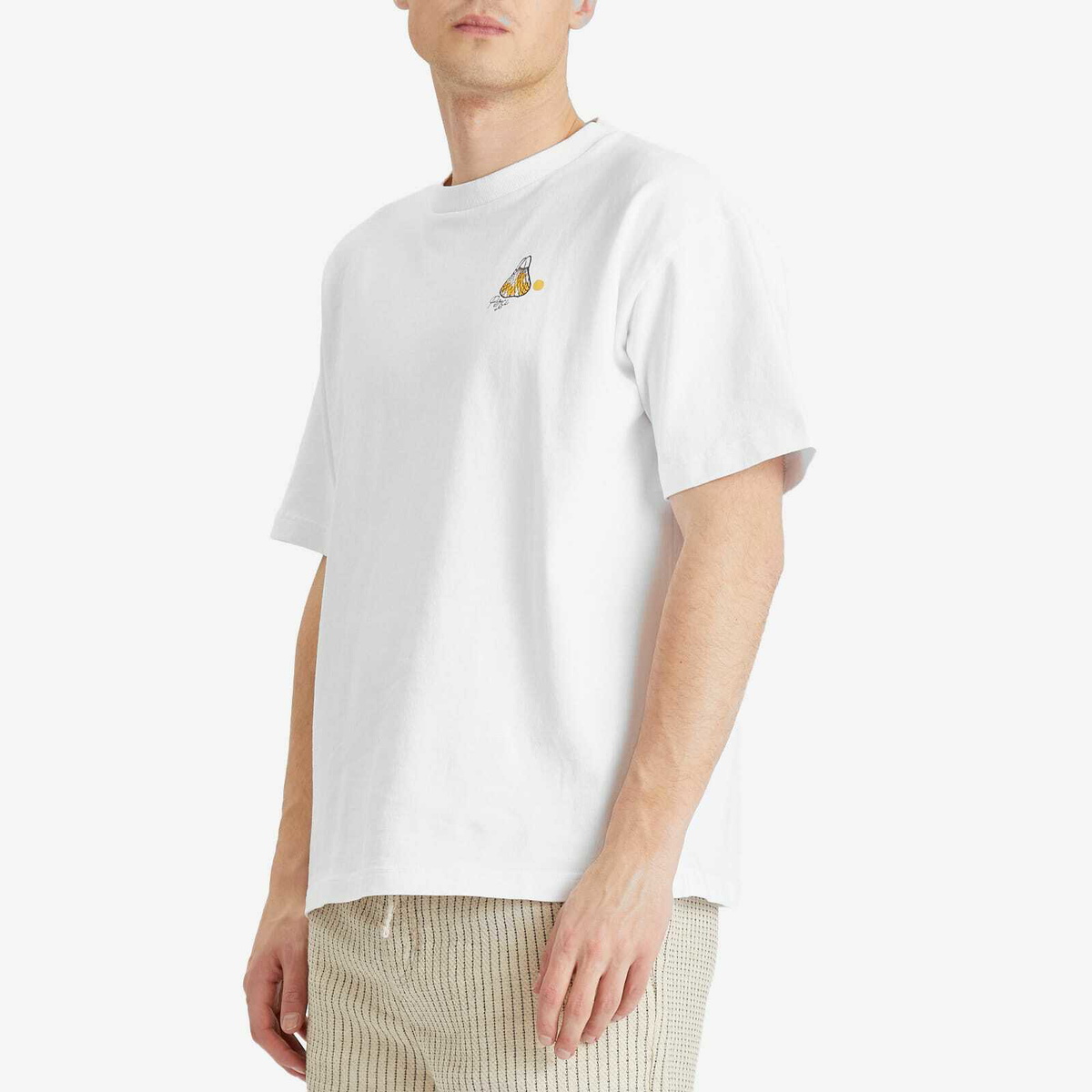 Percival Men's Arancia Oversized T-Shirt in White