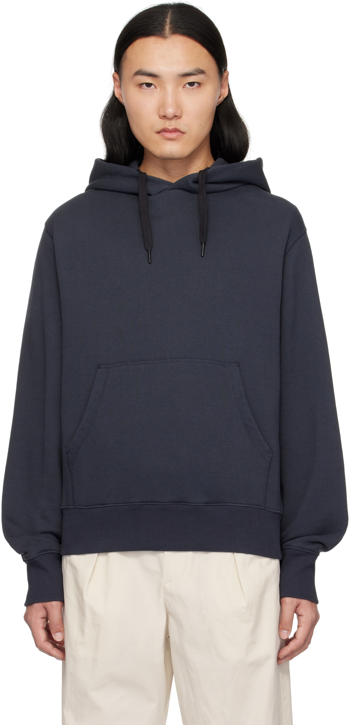 rag & bone Black Vintage Terry Damon Hoodie