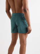 Incotex - Slim-Fit Mid-Length Swim Shorts - Green