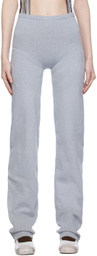 Sinéad O’Dwyer Blue Ribbed Lounge Pants