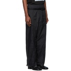 Maison Margiela Black Nylon Trousers