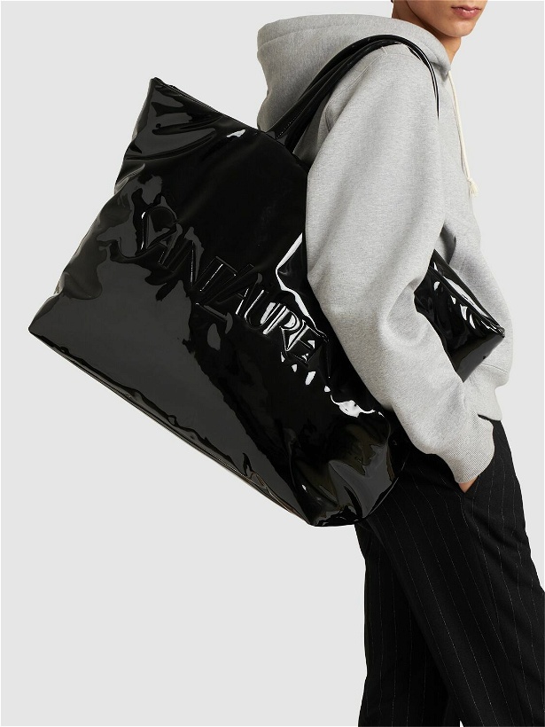 Photo: SAINT LAURENT - Maxi Patent Tote Bag