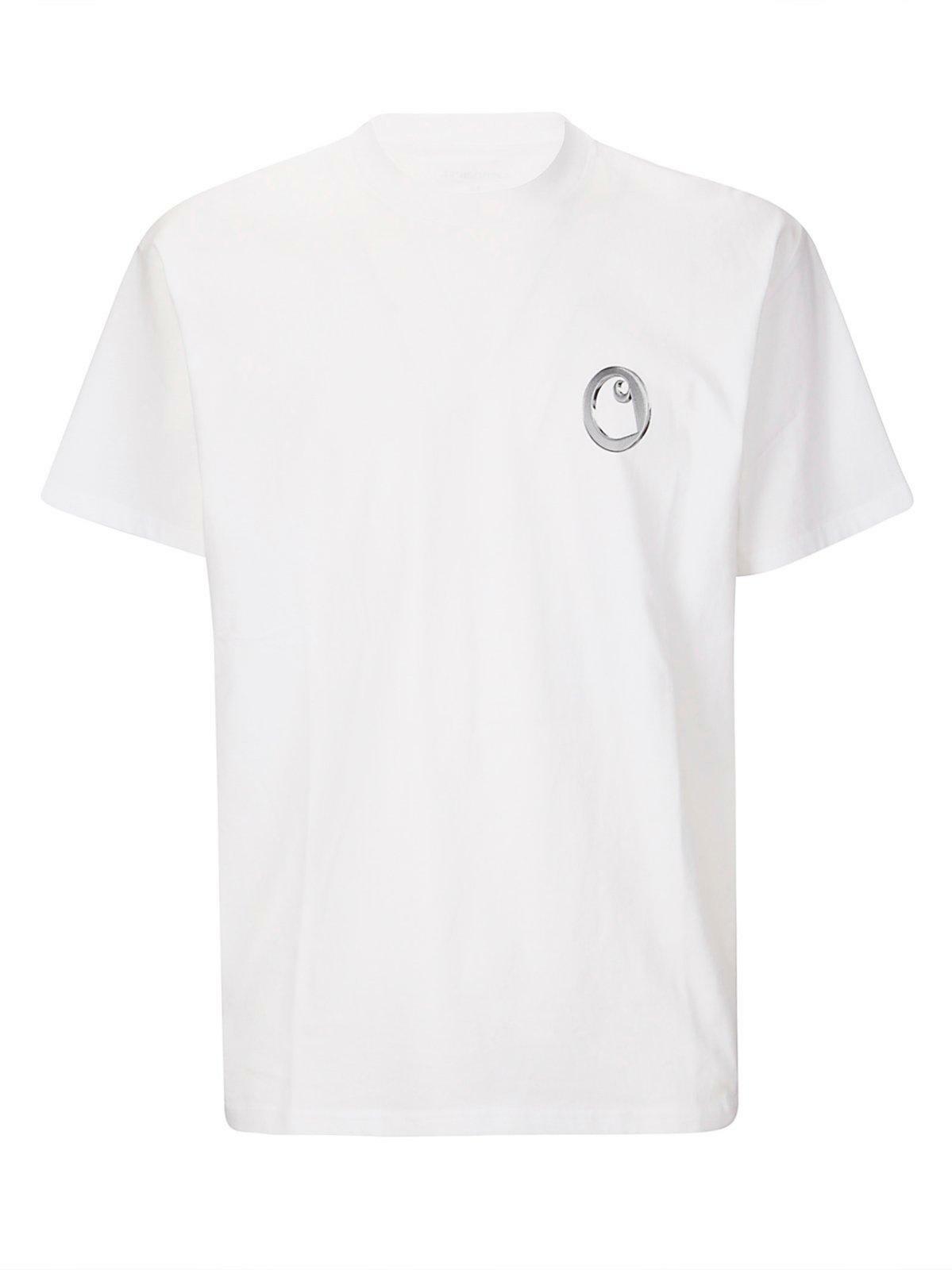 【Carhartt】S/S LINKED CHARMS T-SHIRT R5518 Carhartt WIP W' L/S Linked Charms T-Shirt, Black / Silver