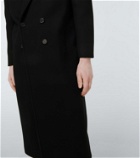 Saint Laurent Double-breasted cashmere coat