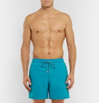 Vilebrequin - Moorea Mid-Length Water-Reactive Swim Shorts - Men - Blue