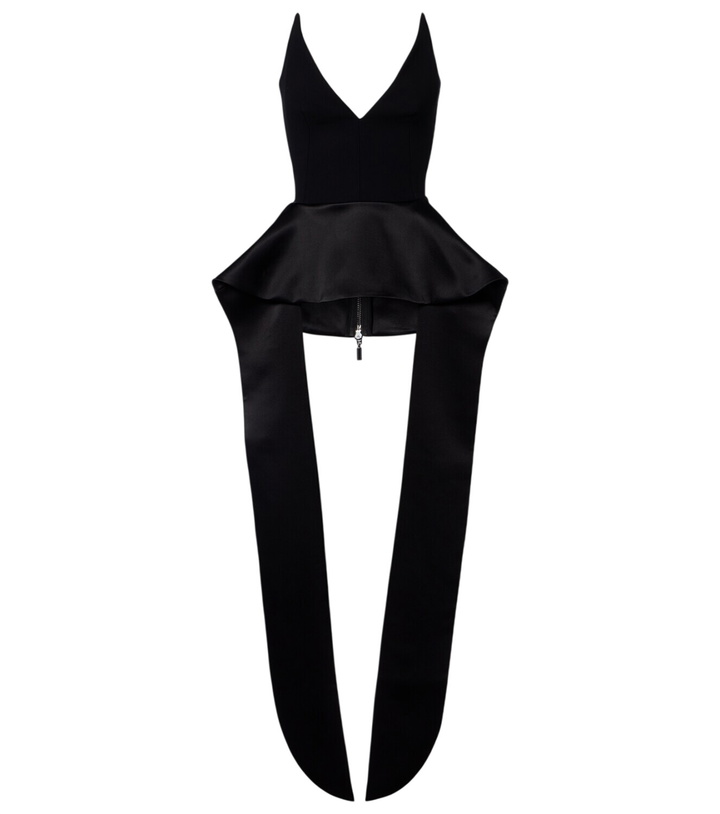Photo: Maticevski Frame peplum satin top