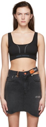 Heron Preston Black Nylon Bra