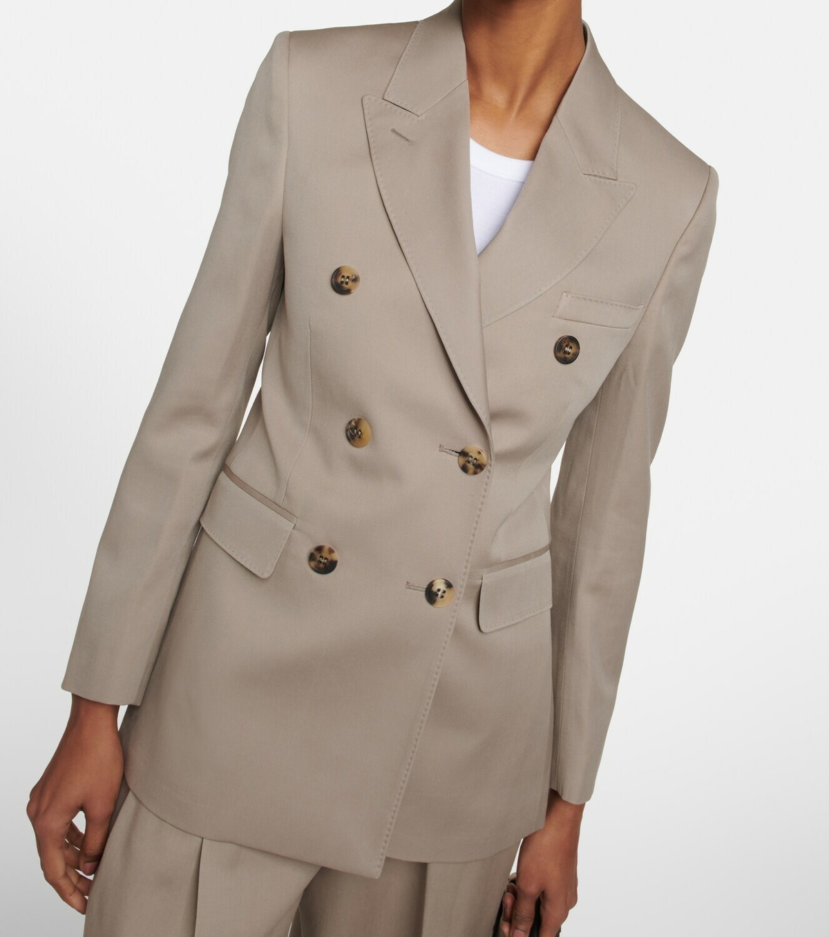 Golden Goose - Virgin wool gabardine blazer