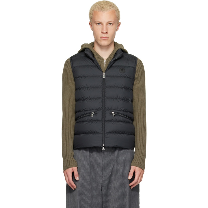 Photo: Moncler Black Treompan Down Vest