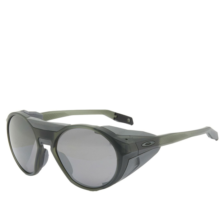Photo: Oakley Latitude Clifden Sunglasses in Matte Olive Ink/Prizm Black Polar 