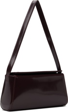 St. Agni Burgundy Mini Baguette Bag