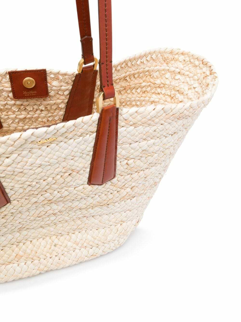 MAX MARA - Xl Straw Tote Bag Max Mara