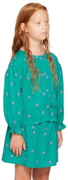 The Campamento Kids Green Stars Blouse