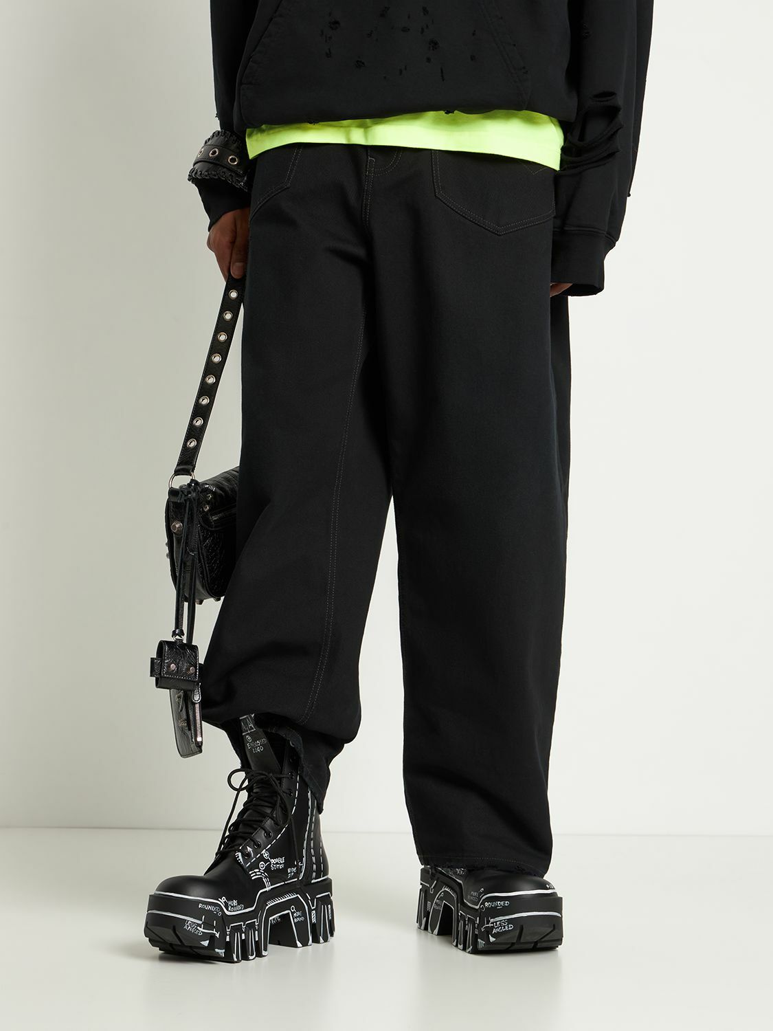 BALENCIAGA Bulldozer Lace-up Boots Balenciaga BALENCIAGA Bulldozer Lace-up Boots Balenciaga