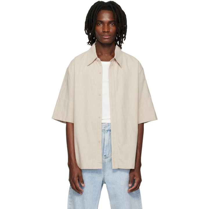 Photo: Entire Studios Beige Ojai Shirt
