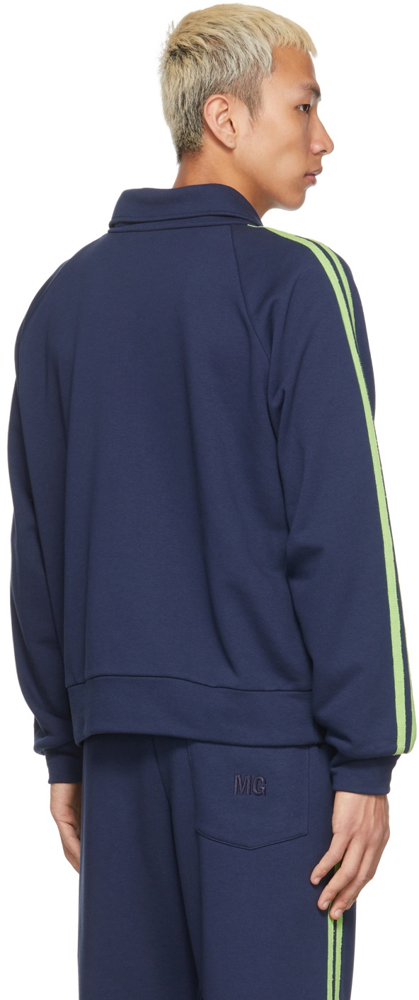 Molly Goddard Navy & Green Simon Sweatshirt