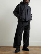 ACRONYM - P30BL Wide-Leg Belted Layered Encapsulated Nylon Cargo Trousers - Black
